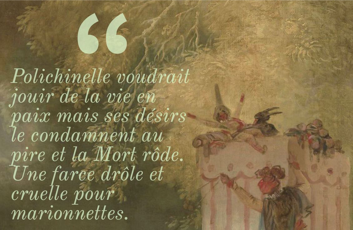 Affiche spectacle Polichinelle Ermite