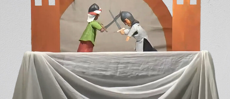 Le-combat-du-soldat-et-du-sarazin